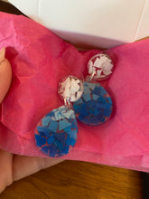 Load image into Gallery viewer, Ombre Hopetown Teardrop Earrings