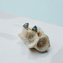 Load image into Gallery viewer, Triangle Gold Stud