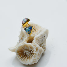 Load image into Gallery viewer, Triangle Gold Stud