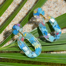 Load image into Gallery viewer, Asheville Dangle, Oval, Sustainable Earrings