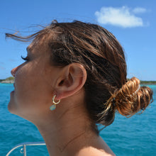 Load image into Gallery viewer, Harpswell Huggie Ocean Friendly Earrings