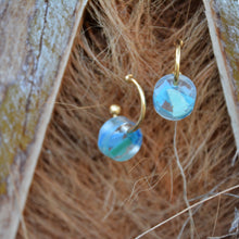 Load image into Gallery viewer, Tortuga Micro Hoop Small Earrings