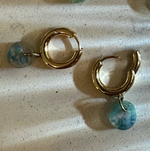 Load image into Gallery viewer, Harpswell Huggie Ocean Friendly Earrings