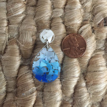 Load image into Gallery viewer, Ombre Hopetown Teardrop Earrings