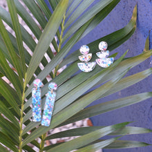 Load image into Gallery viewer, Casco Tiered Semi Circle Earrings