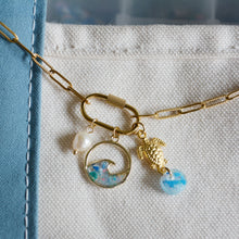 Load image into Gallery viewer, Gold Luna Charm Necklace
