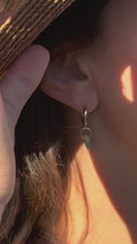 Load and play video in Gallery viewer, Harpswell Huggie Ocean Friendly Earrings
