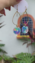 Load and play video in Gallery viewer, Kamilo Teardrop Dangle Earrings

